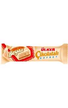 Ülker Beyaz Çikolatalı Gofret 35 G