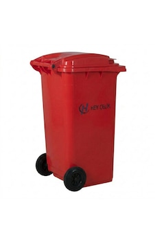 120 Litre Kırmızı Plastik Çöp Konteyneri Tekerlekli Kapaklı Atık Konteyneri Hey Çelik Pk-120 120 Litre Kırmızı Plastik Çöp Konteyneri Tekerlekli Kapaklı Atık Konteyneri Hey Çelik Pk-120