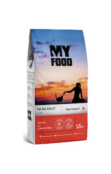My Food Kuzulu ve Pirinçli Yetişkin Kedi Maması 1500 G My Food Kuzulu ve Pirinçli Yetişkin Kedi Maması 1500 G