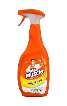 Mr. Muscle Mutfak Yağ Çözücü Sprey 3 x 750 ML Mr. Muscle Mutfak Yağ Çözücü Sprey 3 x 750 ML