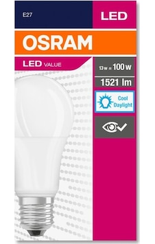 Osram Led Value 13W Beyaz Işık E-27 1521lm Ampul Osram Led Value 13W Beyaz Işık E-27 1521lm Ampul