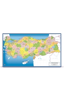 81 Parça Türkiye Siyasi Haritası Frame 81 Parça Türkiye Siyasi Haritası Frame