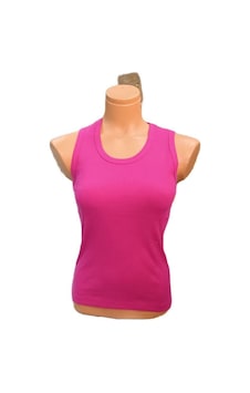 Pazarız Pembecin Fitted/vücuda Oturan Kalın Askılı Fitilli Esnek Örme Atlet Body Pembe Pazarız Pembecin Fitted/vücuda Oturan Kalın Askılı Fitilli Esnek Örme Atlet Body Pembe