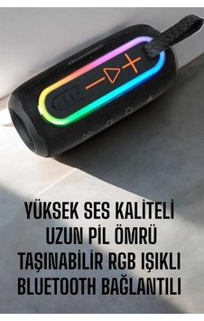 Kablosuz Bluetooth Hoparlör Taşınabilir Siyah Kablosuz Bluetooth Hoparlör Taşınabilir Siyah