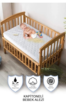 Vionel Home Pamuk Kapitone Full Kenar Fitted Sıvı Geçirmez Bebek Ve Çocuk Yatak Koruyucu Alez Beyaz Vionel Home Pamuk Kapitone Full Kenar Fitted Sıvı Geçirmez Bebek Ve Çocuk Yatak Koruyucu Alez Beyaz