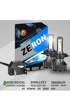 Zeron Premium Series H4 Led Xenon Şimşek Etkilii Led Xenon Led Ampull Zeron Premium Series H4 Led Xenon Şimşek Etkilii Led Xenon Led Ampull