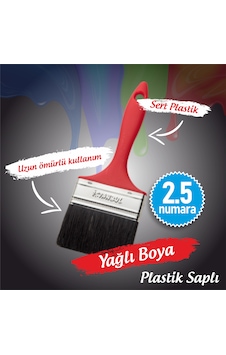 İstanbul Fırça Yağlı Boya Fırçası 2,5 Numara İstanbul Fırça Yağlı Boya Fırçası 2,5 Numara