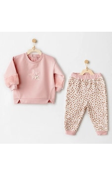 Andywawa Ac26233 Little Leopard 2 Li Takım Pembe Pink Andywawa Ac26233 Little Leopard 2 Li Takım Pembe Pink
