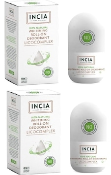 Incia Beyazlatıcı Roll-On Deodorant 50 ML x 2 Incia Beyazlatıcı Roll-On Deodorant 50 ML x 2