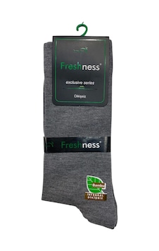 Freshness 3000 Dört Mevsim Erkek Soket Çorap Gri Freshness 3000 Dört Mevsim Erkek Soket Çorap Gri