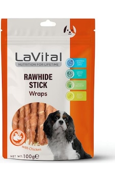 Lavital Tavuk Etli Sarılı Çubuk Köpek Ödülü 100 Gr Lavital Tavuk Etli Sarılı Çubuk Köpek Ödülü 100 Gr