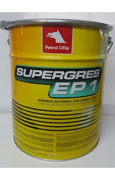 Petrol Ofisi Süper Gres Ep 1 Lityum Sabunlu Gres 15 KG Petrol Ofisi Süper Gres Ep 1 Lityum Sabunlu Gres 15 KG