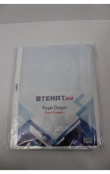 Temat Eco Poşet Dosya 100'lü A4 Boy