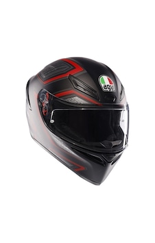 Agv Kask/K1 S E2206 Sling Kapalı Motosiklet Kaskı Kırmızı - Mat Siyah Agv Kask/K1 S E2206 Sling Kapalı Motosiklet Kaskı Kırmızı - Mat Siyah