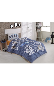 Kristal Tek Kişilik Complette Sporty Mavi Kristal Tek Kişilik Complette Sporty Mavi