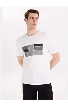 Fabrika Kırık Beyaz Erkek %100 Pamuk T-shirt F6sm-tst 2010 Fabrika Kırık Beyaz Erkek %100 Pamuk T-shirt F6sm-tst 2010