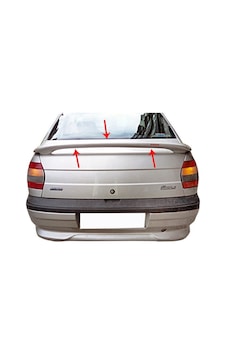 Fiat Siena Spoiler Bagaj Yüksek Fiber 1998 2002