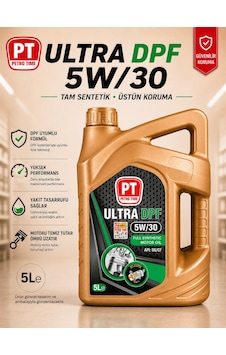 Petro Time 5W-30 Dpf Tam Sentetik Motor Yağı 5 L Petro Time 5W-30 Dpf Tam Sentetik Motor Yağı 5 L