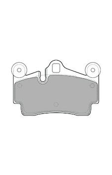 Vw Touareg 3.0 V6 Tdi 2007-2010 Delphi Arka Fren Balatası Vw Touareg 3.0 V6 Tdi 2007-2010 Delphi Arka Fren Balatası
