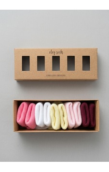 Bambık Olay Socks Yenidoğan Pamuklu 5'li Kız Bebek Çorap Seti Pembe Pembe Bambık Olay Socks Yenidoğan Pamuklu 5'li Kız Bebek Çorap Seti Pembe Pembe