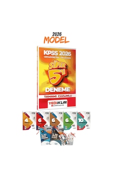 2026 Kpss Gygk Ortaöğretim Önlisans Süper 5 Deneme Ve 7li Branş Deneme Seti 2026 Kpss Gygk Ortaöğretim Önlisans Süper 5 Deneme Ve 7li Branş Deneme Seti