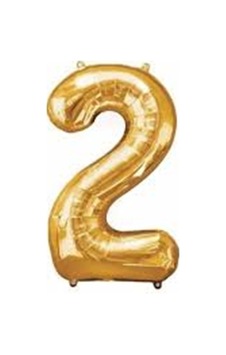 Folyo 2 Sayısı Balon - Altın Renk 16 İnç / 36 Cm Sarı Folyo 2 Sayısı Balon - Altın Renk 16 İnç / 36 Cm Sarı
