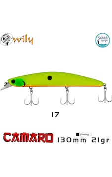Wily Camaro 130F 13cm 21gr No:17 Maket Balık Wily Camaro 130F 13cm 21gr No:17 Maket Balık
