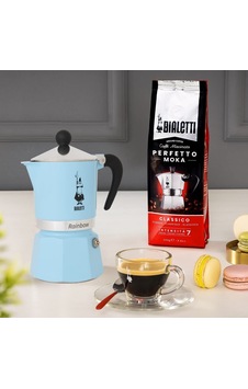- Rainbow: 6 Cups Ocak Üstü Espresso Pişirici - 250ml - Açık Mavi Renk - Alüminyum Gövde - Patentli Güvenlik Valfi - Tüm Ocak Türleri İçin Uygundur İndüksiyon Hariç Sku: Zeusb072khcrl3 - Rainbow: 6 Cups Ocak Üstü Espresso Pişirici - 250ml - Açık Mavi Renk - Alüminyum Gövde - Patentli Güvenlik Valfi - Tüm Ocak Türleri İçin Uygundur İndüksiyon Hariç Sku: Zeusb072khcrl3