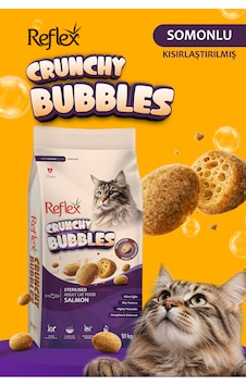 Reflex Crunchy Bubbles Kısırlaştırılmış Somonlu Yetişkin Kedi Maması 10 Kg Reflex Crunchy Bubbles Kısırlaştırılmış Somonlu Yetişkin Kedi Maması 10 Kg