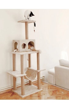 Nursoft Tower Xxl Kedi Tırmalama ve Oyun Evi Platformu Nursoft Tower Xxl Kedi Tırmalama ve Oyun Evi Platformu