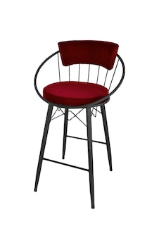 Bar Sandalyesi , Ada Mutfak Sandalyesi , Bar Taburesi , Yüksek Sandalye Bordo Bar Sandalyesi , Ada Mutfak Sandalyesi , Bar Taburesi , Yüksek Sandalye Bordo