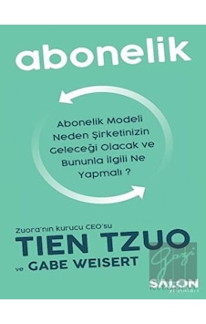 Abonelik - Gabe Weisert - Salon Yayınları Abonelik - Gabe Weisert - Salon Yayınları