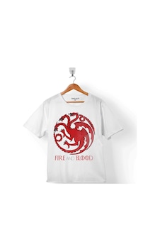 Game Of Thrones Fıre And Blood House Targaryen Çocuk Tişört 001 Game Of Thrones Fıre And Blood House Targaryen Çocuk Tişört 001