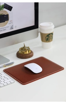 Dikiş Detaylı Taba Deri Mouse Pad 26 X 20 - 191gua2307t1037 Dikiş Detaylı Taba Deri Mouse Pad 26 X 20 - 191gua2307t1037