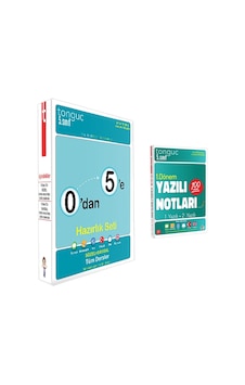 Tonguç 5. Sınıf 0'dan 5'e Konu Anlatımlı Soru Bankası Seti + 5. Sınıf Yazılı Notları 1. Dönem 1 Ve 2. Yazılı Tonguç 5. Sınıf 0'dan 5'e Konu Anlatımlı Soru Bankası Seti + 5. Sınıf Yazılı Notları 1. Dönem 1 Ve 2. Yazılı