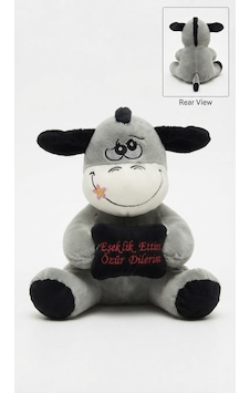Sevimli Peluş Eşek 30 Cm - "eşeklik Ettim Özür Dilerim" Yazılı Hediyelik Peluş Oyuncak Kahverengi Sevimli Peluş Eşek 30 Cm - "eşeklik Ettim Özür Dilerim" Yazılı Hediyelik Peluş Oyuncak Kahverengi