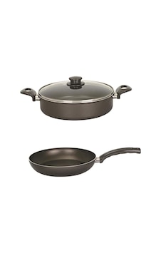 Mehtap Onyx Teflon 26 Cm Karnıyarık Ve 26 Cm Tava Mehtap Onyx Teflon 26 Cm Karnıyarık Ve 26 Cm Tava