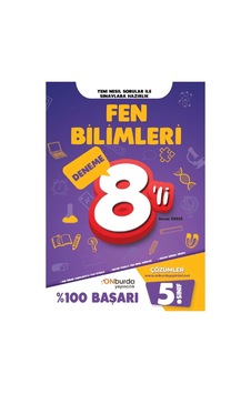 Onburda 5.sınıf Fen Bilimleri 8 Deneme Onburda 5.sınıf Fen Bilimleri 8 Deneme