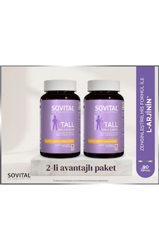 Sovıtal Tall Kolajen,l-arjinin,glukozamin Sülfat,kondroitin Sülfat,hyalüronik Asit İçeren Takviye Edici Gıda X2 Sovıtal Tall Kolajen,l-arjinin,glukozamin Sülfat,kondroitin Sülfat,hyalüronik Asit İçeren Takviye Edici Gıda X2