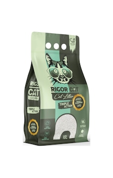 Rigor Cat Aloe Vera Kokulu Bentonit Kedi Kumu 10 Litre Rigor Cat Aloe Vera Kokulu Bentonit Kedi Kumu 10 Litre