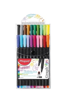 Maped Graph Peps Keçe Kalem 20 Renk 749151 Maped Graph Peps Keçe Kalem 20 Renk 749151