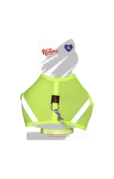 Natura Air Net Kedi Bel Tasması Neon Lime XL Natura Air Net Kedi Bel Tasması Neon Lime XL