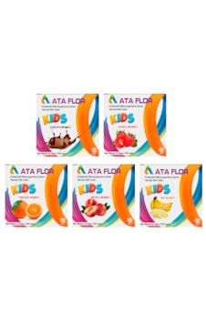 Ata Flor Kids Karışık Aromalı Probiyotik İçeren Takviye Edici Gıda 5 x 10 Saşe