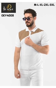 Onno Erkek Polo Yaka Ince Pamuk Triko T-shirt Çok Renkli Onno Erkek Polo Yaka Ince Pamuk Triko T-shirt Çok Renkli