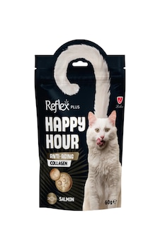 Happy Hour Collagen Yetişkin Kediler İçin Ödül Maması 60gr Happy Hour Collagen Yetişkin Kediler İçin Ödül Maması 60gr