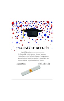 Mezuniyet Belgesi Yıldız Şöleni 2023