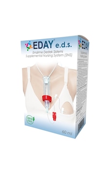 Eday Eds Emzirme Destek Sistemi 60 ML Mavi Eday Eds Emzirme Destek Sistemi 60 ML Mavi