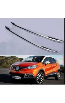 Renault Captur 2014 2017 Tavan Çıtası Gümüş