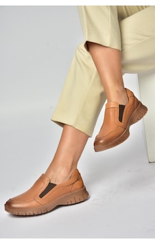 Fox Shoes Z555560103 Taba Hakiki Deri Günlük Kadın Ayakkabı Fox Shoes Z555560103 Taba Hakiki Deri Günlük Kadın Ayakkabı