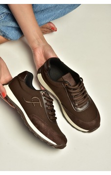 Fox Shoes Z973541804 Kahverengi Kumaş Kadın Spor Ayakkabı Sneakers Fox Shoes Z973541804 Kahverengi Kumaş Kadın Spor Ayakkabı Sneakers